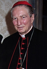Foto do Cardeal Carlo Maria Martini